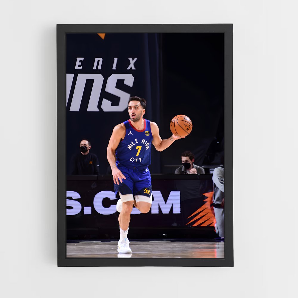 Poster Facundo campazzo amateur – affiche Basketball (vue 2)